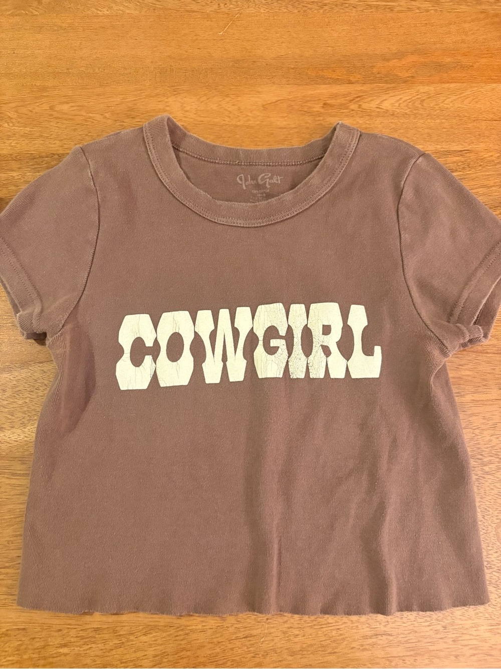 John Galt  Cowgirl Graphic Tee one size